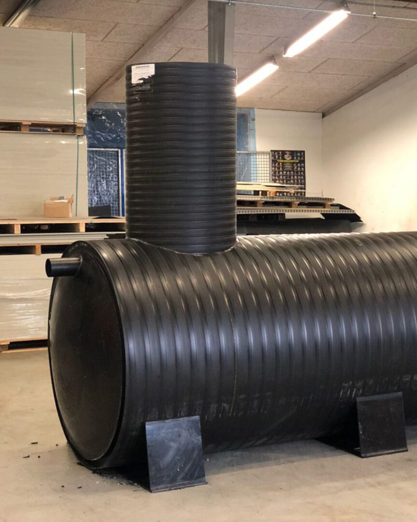 akvakultur plast tank